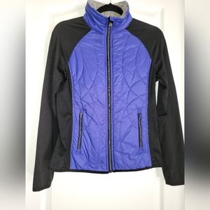 Calvin Klein Performance Lightweight Jacket, Contrast Raglan Sleeves, Size Small